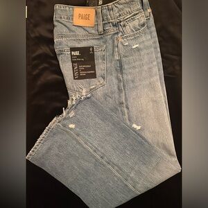 PAIGE Light Blue Denim Jeans
